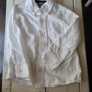 White Oxford Button Up